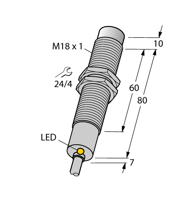 Turck Ni8-M18-Az3X/S120 Inductive 4310530