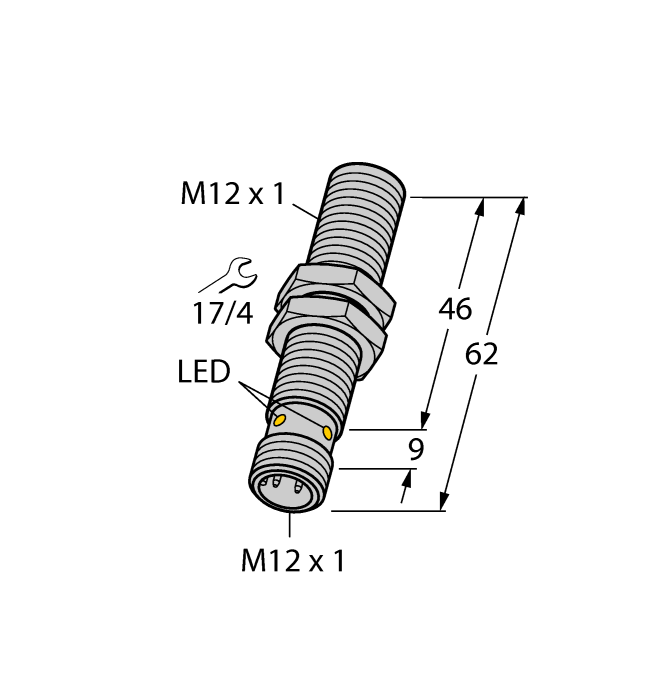 Turck Bi3-Mt12E-Ad4X-H1141/S1589 Inductive 4405086