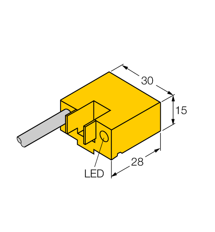 Turck Bim-Akt-Ad4X 7M W/Kla1 Magnetic 4480095