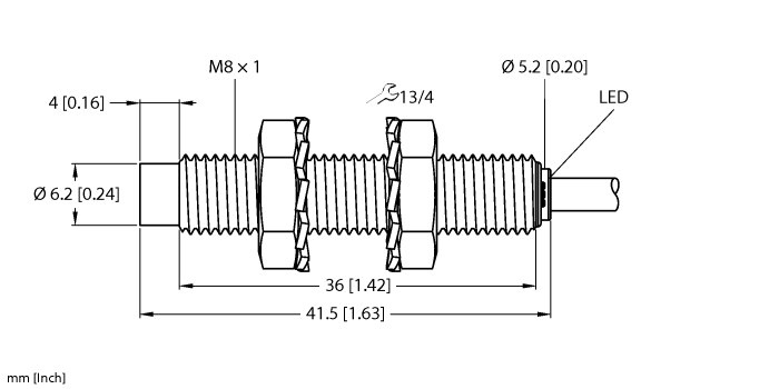 Turck Ni3-Eg08-An6X Inductive 4602840