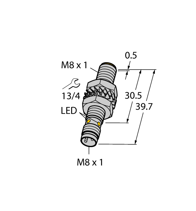 Turck Bi3-M08-An6X-V1131 Inductive 4602914