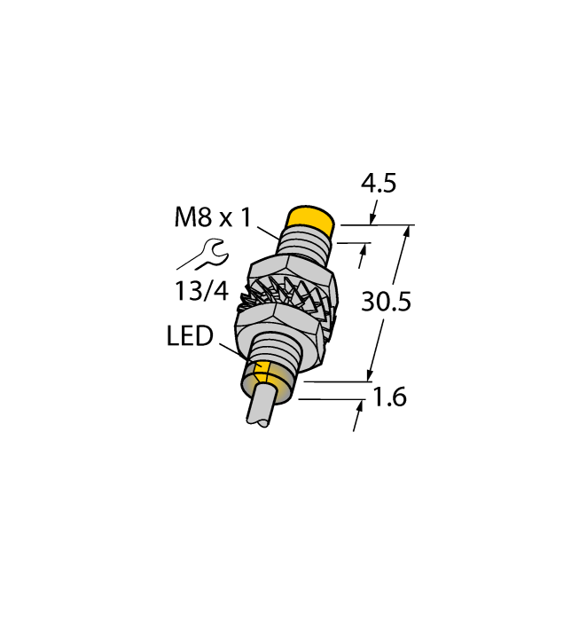 Turck Ni3-M08-Ap6X Inductive 4602929