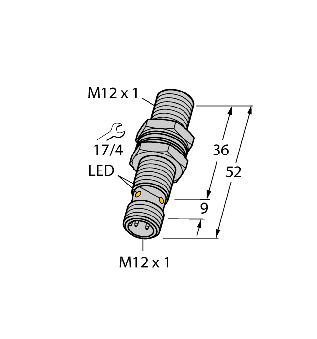 Turck Bi4-Mt12H-Ap6X-H1141/S1589 Inductive 4607010