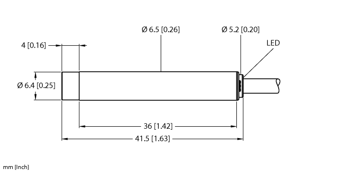 Turck Ni3-Eh6.5-Ap6X Inductive 4612400