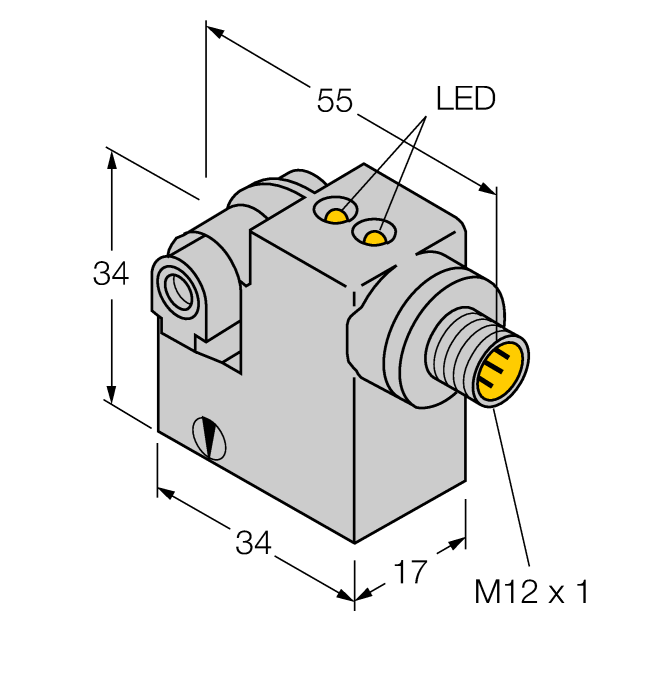 Turck Bim-Ikm-Ap6X2-H1141/S34 W/Kli3 Magnetic 4627290