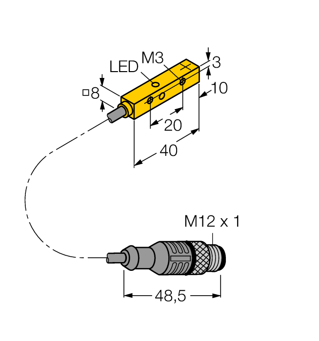 Turck Ni4U-Q8Se-Ap6X-0.3-Rs4T Inductive 4635891