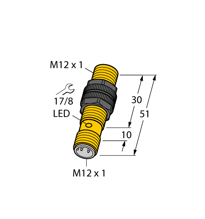 Turck Ni4-S12-Rp6X-H1143 Inductive 4652294
