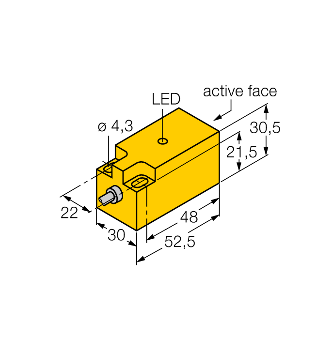 Turck Ni15-Q30-An6X 3M Inductive 4659331