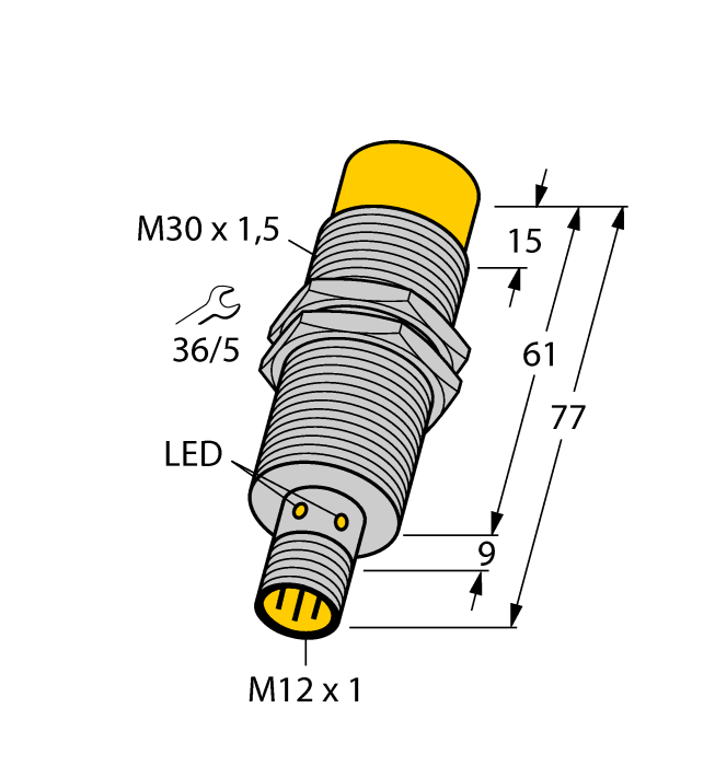 Turck Ni20-Em30E-Ap6X-H1141/S1589 Inductive 4670590