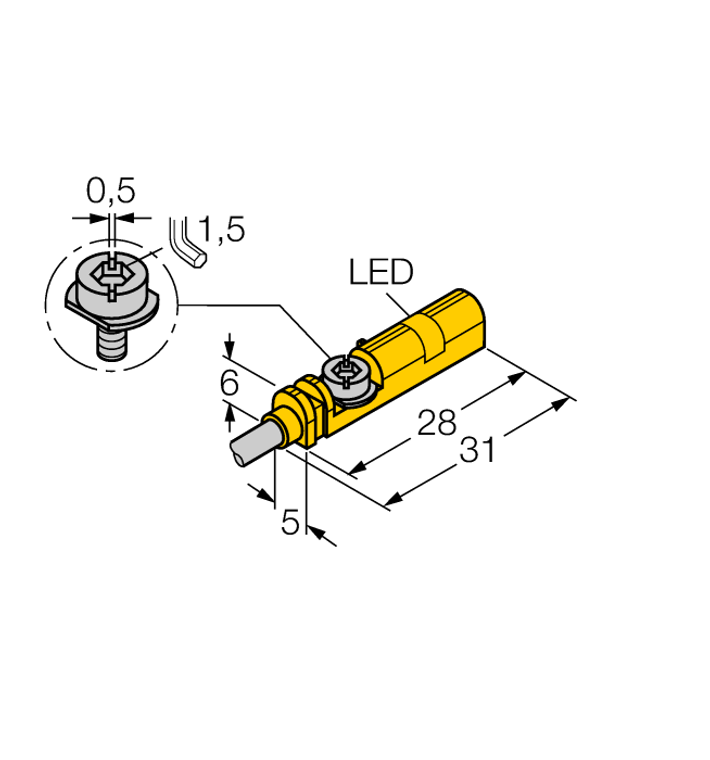 Turck Bim-Unt-Ap6X/S97/S1165 Magnetic 4685735
