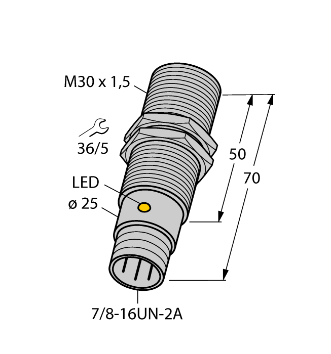 Turck Bi10-G30-Ap6X-B1141 Inductive 46965