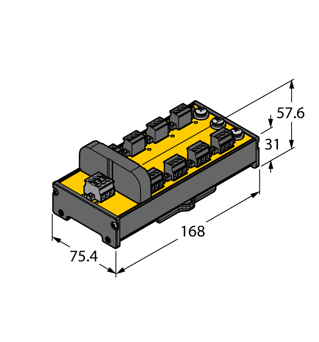 Turck Jrbs-40Dc-8Rv Fieldbus & Profibus 6611834