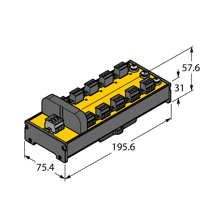 Turck Jrbs-40Dc-10Rv Fieldbus & Profibus 6611835