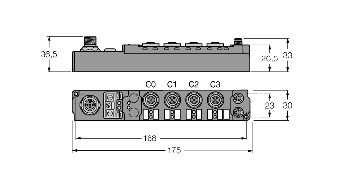 Turck Sdnb-0008D-0001 Fieldbus Accessories 6824081