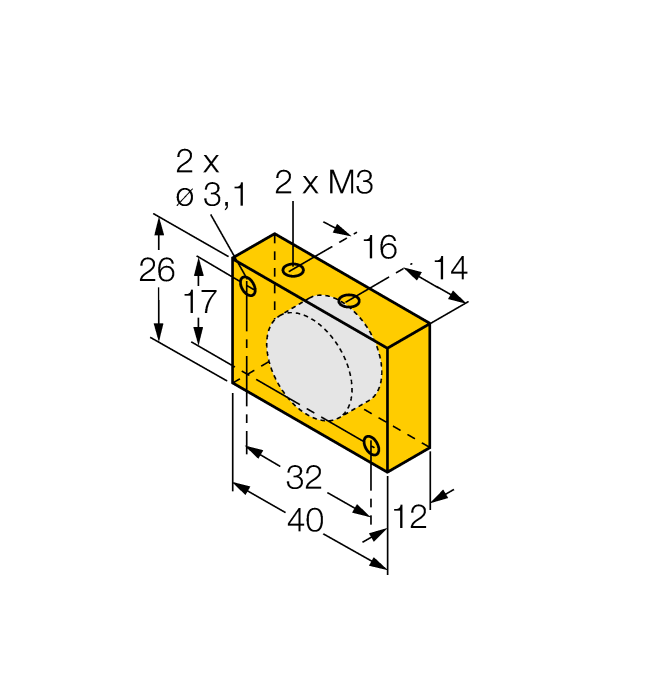 Turck Dm-Q12 Sensor Accessories 6900367