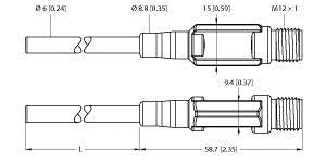 Turck Ttm150C-206A-Cf-Li6-H1140-L300 Temperature Detection, With Current Output