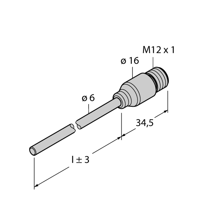 Turck Tps-206A-Cf-H1141-L150 Temperature 9910639