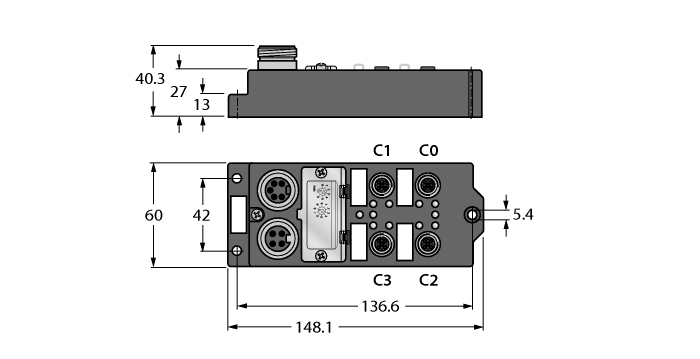Turck Fdnq-S0404G-Mm Block-Io F0156