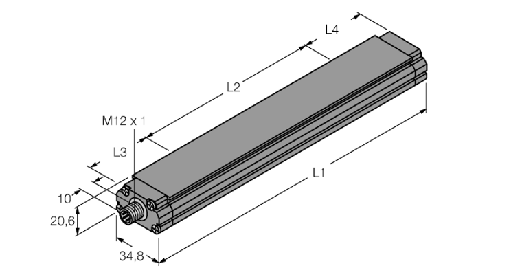 Turck Lt30E-Q21-Lu0X3-H1141 Linear Position LT0104