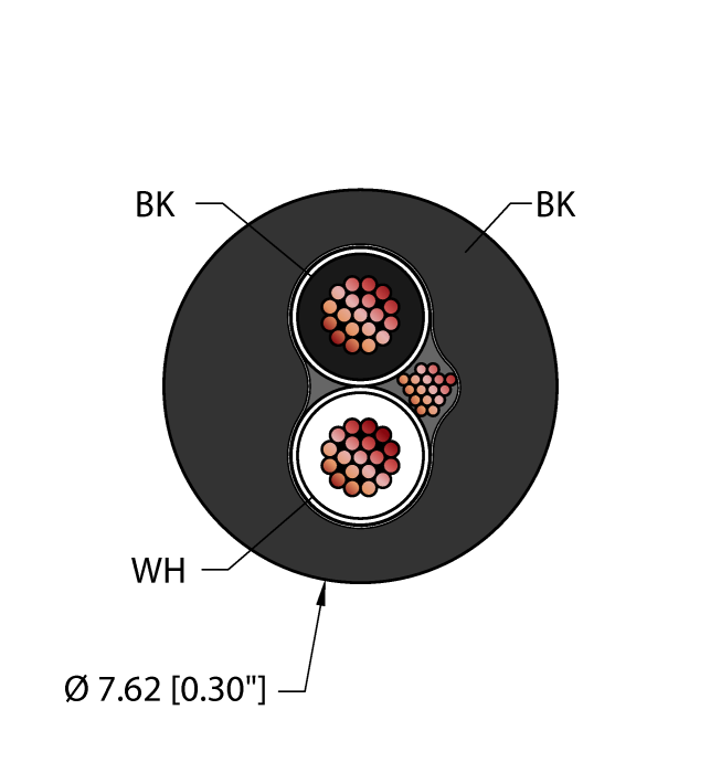 Turck Blk,Pvc,2X16,S-Df,Itcerdb,Cictc,Ms40  RF51565