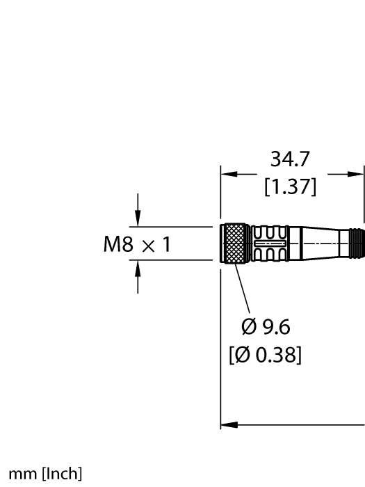 Turck Pkg 4M-1/S90/S653 Cordsets U-17913