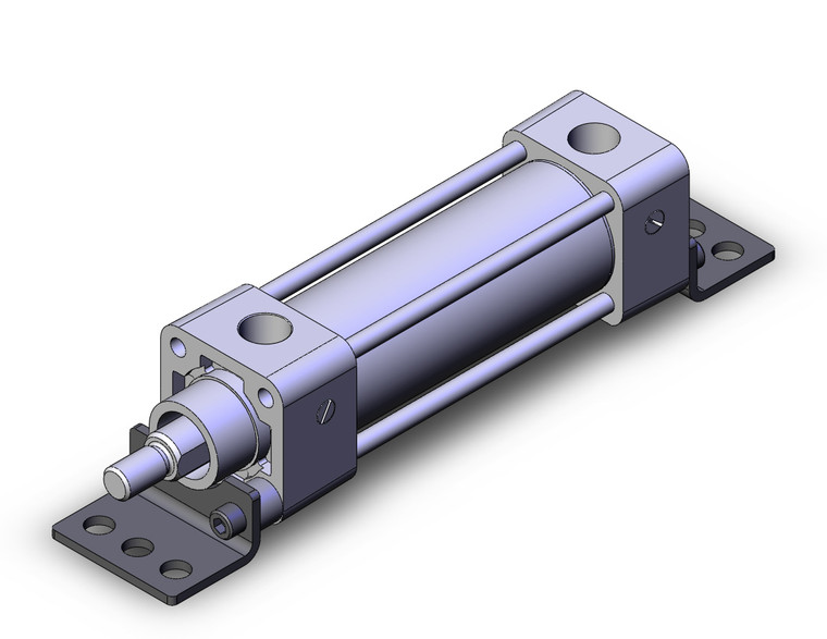 SMC NCDA1KL150-0300 Cylinder, Nca1, Tie Rod