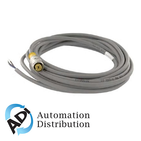 Turck Rk 4.4T-5/S90 Single-ended Cordset, Straight Female Connector 777000621