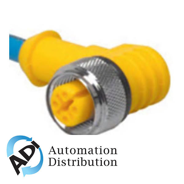 Turck Wk 4.4T-10/S618 Single-ended Cordset, Right angle Female Connector 777000914