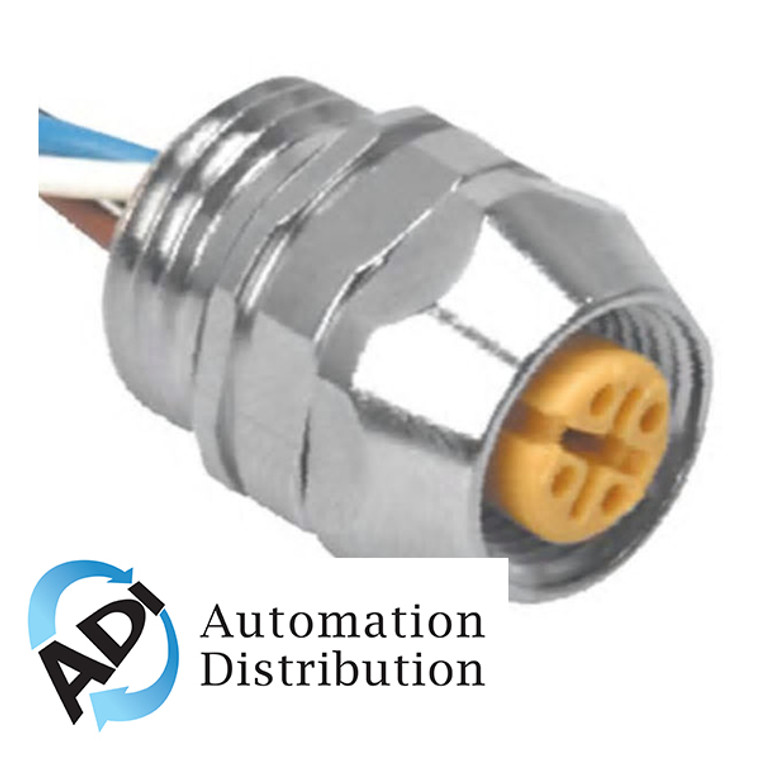Turck Fkdv 4.4-0.5 Single-ended Receptacle, Female Receptacle 777001280 Turck Fkdv 4.4-0.5 Single-ended Receptacle, Female Receptacle 777001280