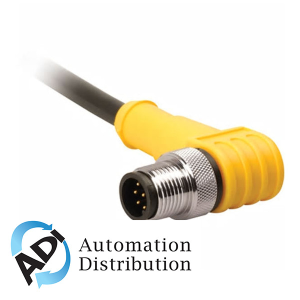 Turck Rkc 8T-0.5-Wsc 8T Double-ended Cordset, Straight Female Connector to Right angle Male Connector 777001369