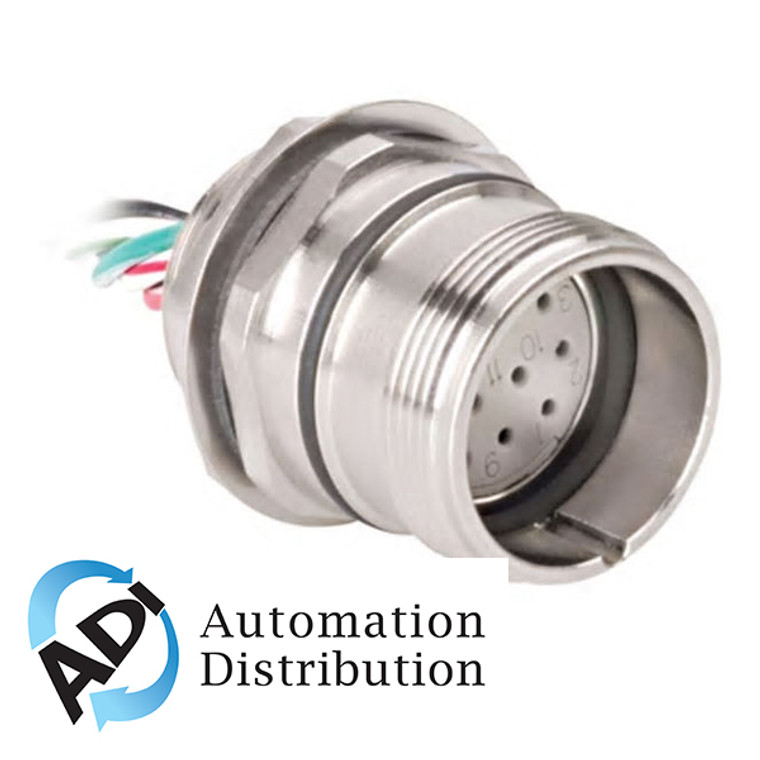 Turck P-Ckfl 12-1 Single-ended Receptacle, Female Receptacle 777001405 Turck P-Ckfl 12-1 Single-ended Receptacle, Female Receptacle 777001405