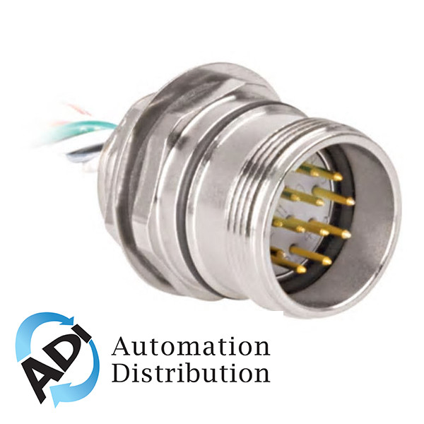 Turck P-Csfl 12-0.5 Single-ended Receptacle, Male Receptacle 777001413