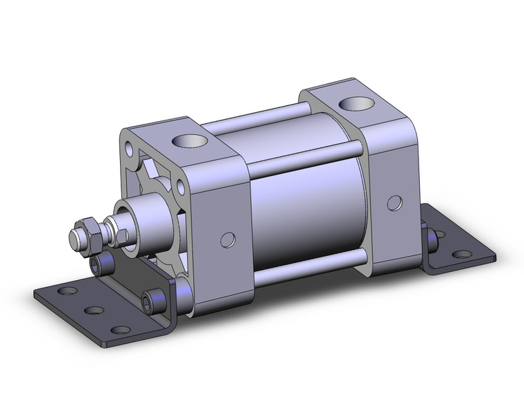 SMC NCDA1L250-0100 Cylinder, Nca1, Tie Rod