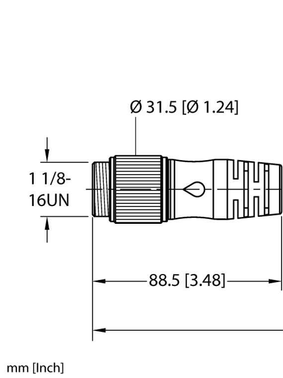 Turck Rsm Rkm 126-23M Cordsets U-39335