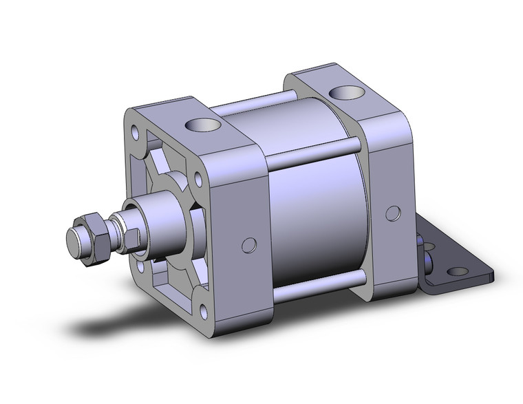 SMC NCDA1L400-0100 Cylinder, Nca1, Tie Rod