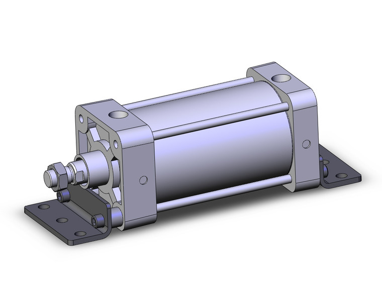 SMC NCDA1L400-0500 Cylinder, Nca1, Tie Rod