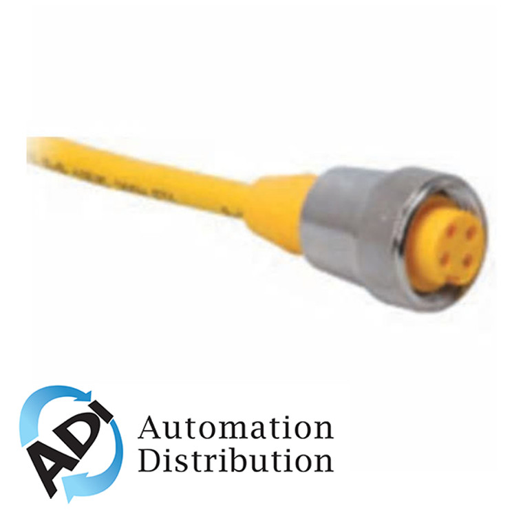 Turck Rk 50-4M Single-ended Cordset, Straight Female Connector 777003183