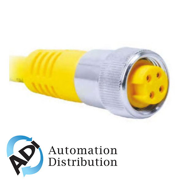 Turck Rkv 46-2M Single-ended Cordset, Straight Female Connector 777003560