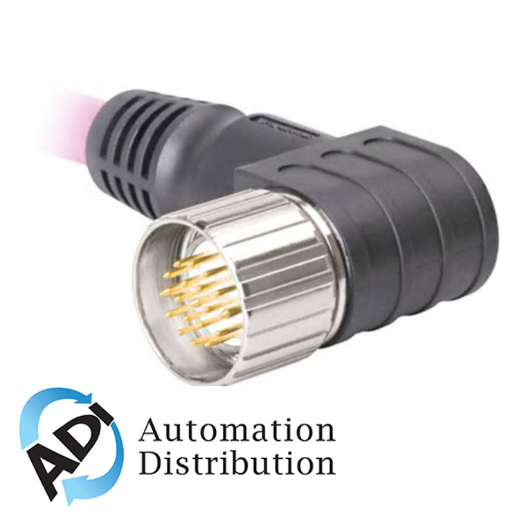 Turck P-Cswmv 12-960-6 Single-ended Cordset, Right angle Male Connector 777011464 Turck P-Cswmv 12-960-6 Single-ended Cordset, Right angle Male Connector 777011464