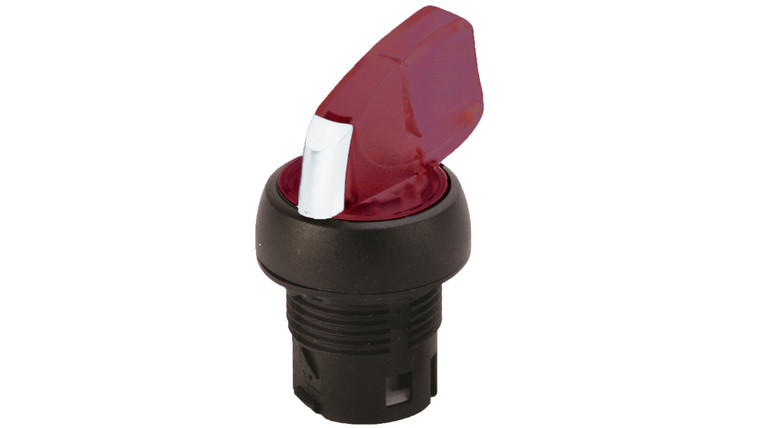 Sprecher + Schuh D7P-LHM24 Long Selector Switch Illum Red