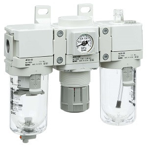 SMC AC40-N02C-Z-D AC20-D?AC40-D Series Air Combination Air Filter + Regulator + Lubricator