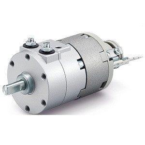 SMC CRBW40-180-CM CRB-C Series Vane Type Rotary Actuator With Vertical Auto Switch Unit and Angle Adjustment Unit