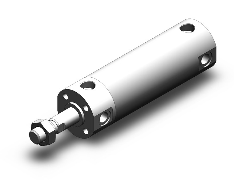 SMC NCDGBN32-0200 Round Body Cylinder