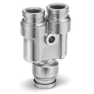 SMC KQG2U08-00-F KQG2-F Series FDA Compliant Fittings Stainless Steel 316 One-touch Fittings Applicable Tubing