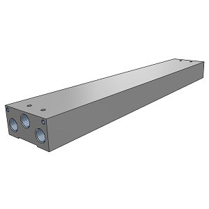 SMC VV5FS1-30-101-01F VFS1000/2000 Series 5 Port Solenoid Valve 5 Port Pilot Operated Solenoid Valve Manifold Specifications Single Base Type