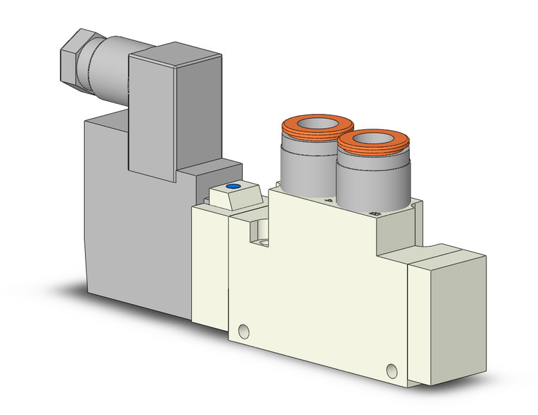 SMC VQZ3121-3YZ1-N11T 4/5 port solenoid valve 3000 series 5 port valve