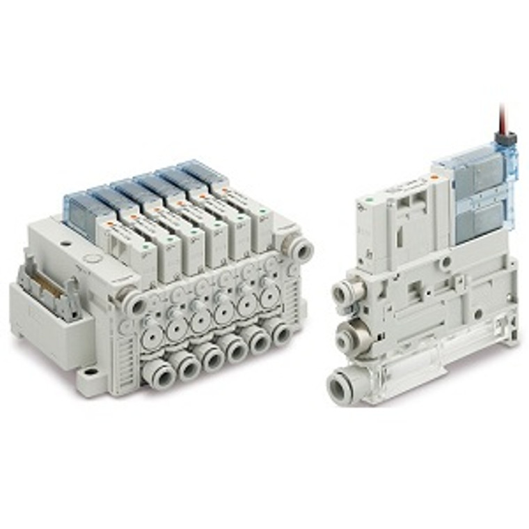 SMC ZK2C07K5HCA-07-JPW ZK2A Series Ejector System Vacuum Unit For Manifold Ejector + With Valve + Without Energy Saving Function