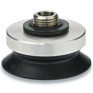 SMC ZP3E-T32UMN-B8 ZP3E Series High Rigidity Vacuum Pad (Vacuum Suction Cup) Flat Type With Groove With Adapter
