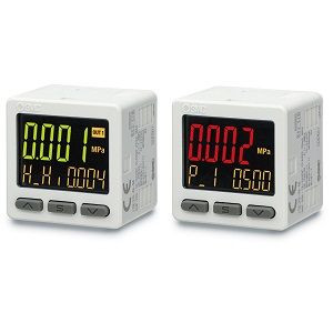 SMC ISE20-N-N7L ISE20 Series 3-Screen Display High-Precision Digital Pressure Switch For Positive Pressure