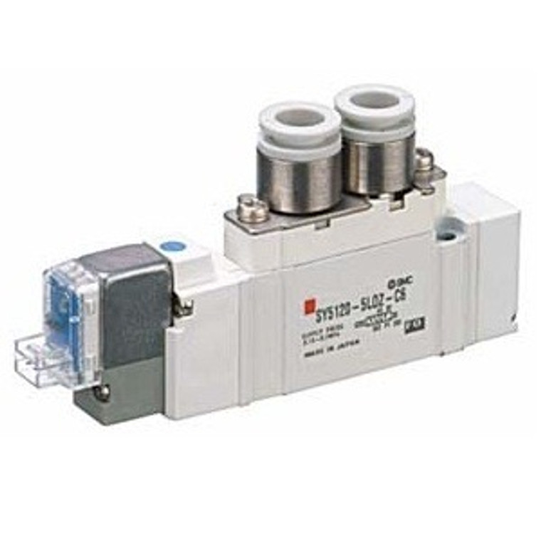 SMC 52-SY7120-TT3-02T 52-SY Series ATEX Compliant 5 Port Solenoid Valve Body Ported Type Single Unit